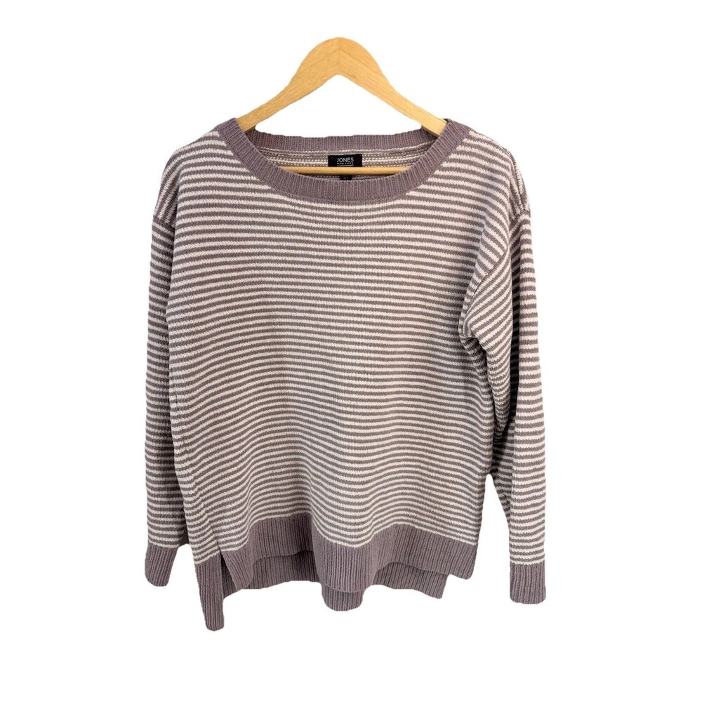 Jones Ny  Women Sweater Sz M  Round Neck Pullover Stretch
